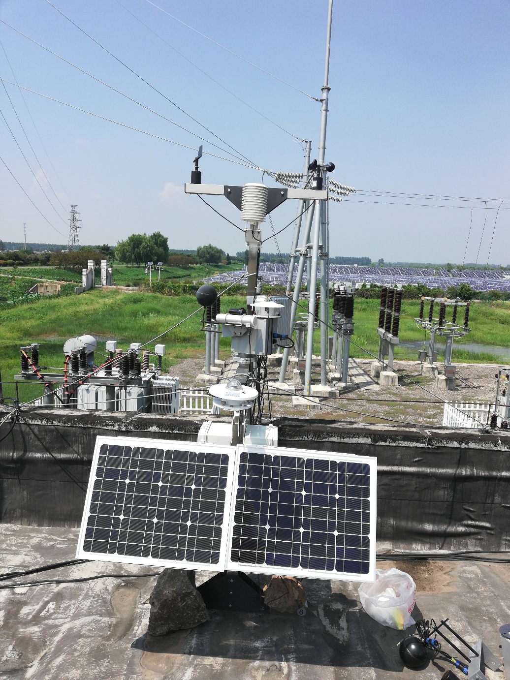 并網(wǎng)式光伏小型自動(dòng)氣象站精華