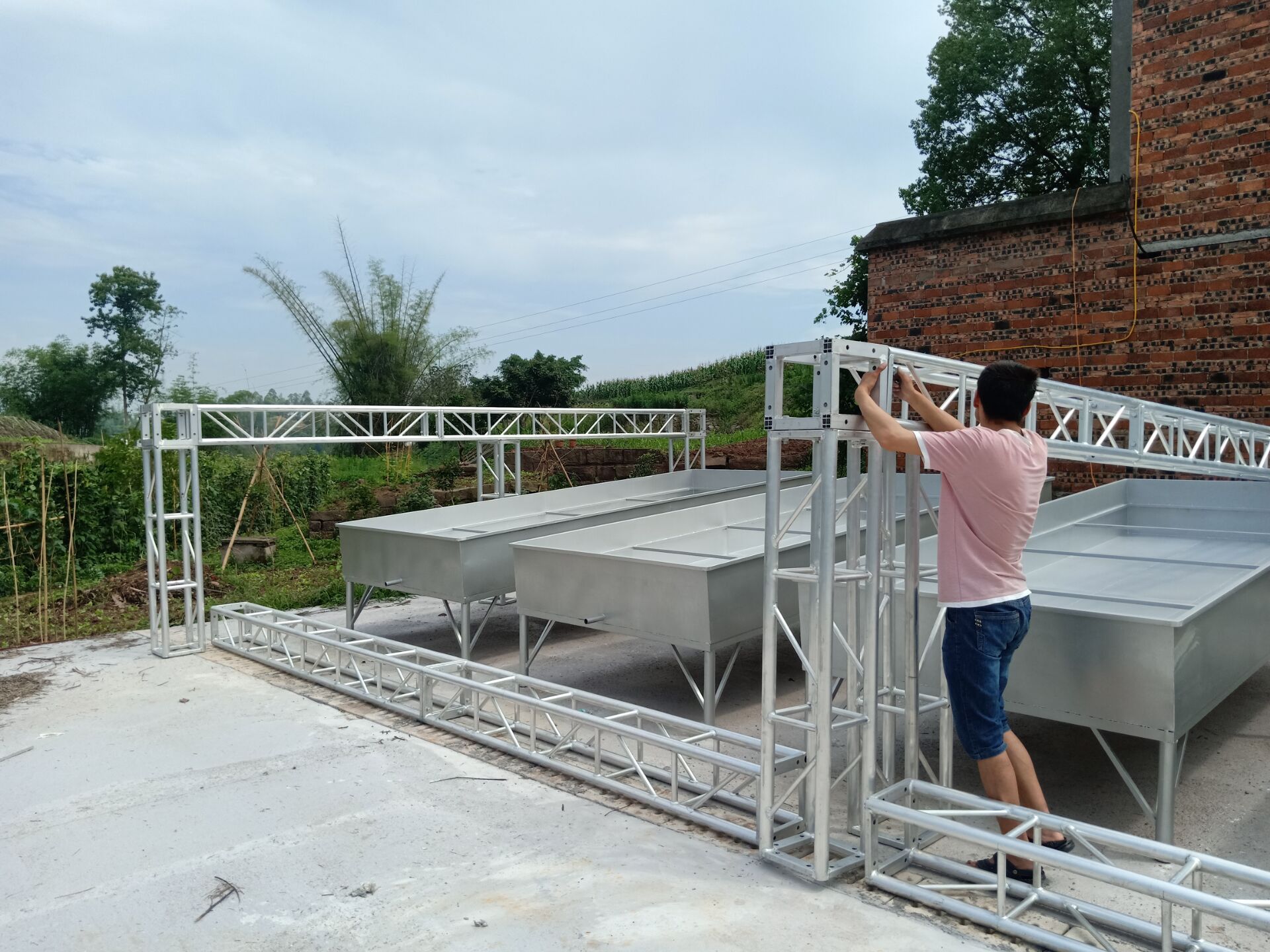 水土保持人工模擬降雨場(chǎng)高度廠家